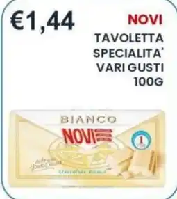 Caramico Tavoletta specialita' vari gusti Novi offerta