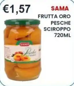 Caramico Sama pesche sciroppo offerta