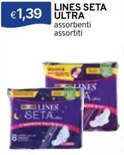 Sirene Blu Lines seta ultra offerta
