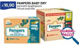 Sirene Blu Pampers Baby Dry offerta
