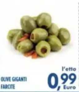 Orizzonte Supermercati Olive giganti farcite offerta