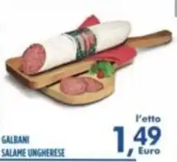 Orizzonte Supermercati Galbani Salame Ungherese offerta