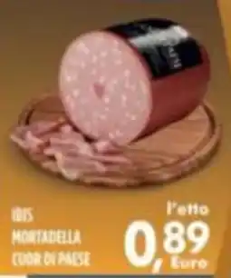 Orizzonte Supermercati Ibis mortadella cuor di paese offerta