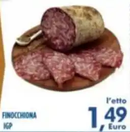 Orizzonte Supermercati Finocchiona IGP offerta