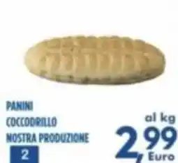 Orizzonte Supermercati Panini Coccodrillo offerta