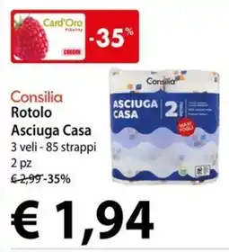 Cadoro Consilia Rotolo Asciuga Casa offerta