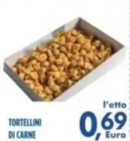 Orizzonte Supermercati Tortellini di carne offerta