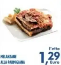 Orizzonte Supermercati Melanzane alla parmigiana offerta