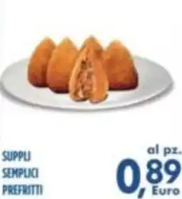 Orizzonte Supermercati Suppli semplici prefritti offerta
