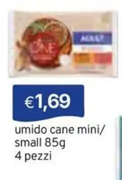Sirene Blu umido cane mini offerta