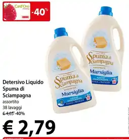 Cadoro Detersivo Liquido Spuma di Sciampagna offerta