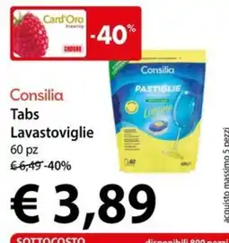 Cadoro Consilia Tabs Lavastoviglie offerta