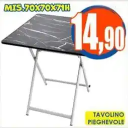 Giunigor Tavolino pieghevole offerta