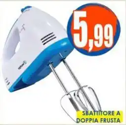 Giunigor Sbattitore a doppia frusta offerta