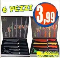 Giunigor Set coltelli offerta