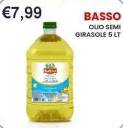 Caramico Basso olio semi girasole offerta