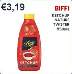 Caramico Biffi ketchup nature twister offerta