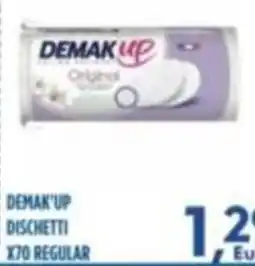 Orizzonte Supermercati Demak'up dischetti offerta
