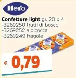 Stop&Shop Confettura light Hero offerta