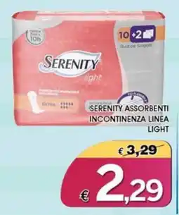Deter Shop Serenity assorbenti incontinenza linea light offerta