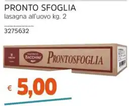 Stop&Shop Lasagna all'uovo Prontosfoglia offerta