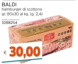 Stop&Shop Baldi hamburger di scottona offerta