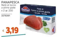 Stop&Shop Panapesca filetti di tonno a pinne gialle offerta