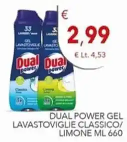 Diper Dual Power gel lavastoviglie classico offerta