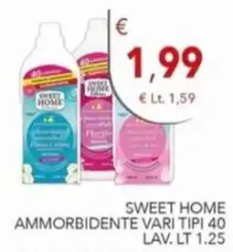 Diper Sweet Home ammorbidente vari tipi offerta