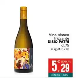 Altasfera Vino bianco frizzante Disio Patri offerta
