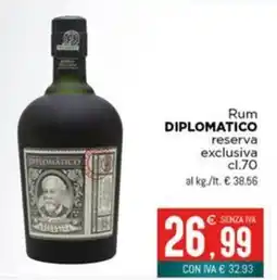 Altasfera Rum Diplomatico offerta