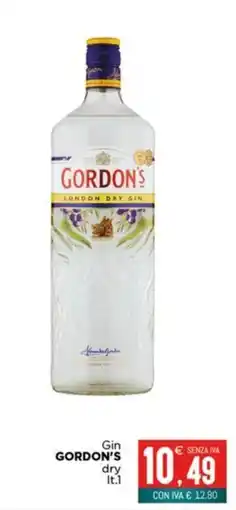 Altasfera Gin Gordon's dry offerta