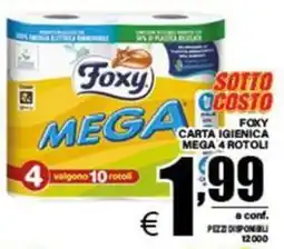 DEM Foxy carta igienica mega offerta