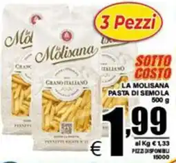 DEM La Molisana pasta di semola offerta