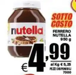 DEM Nutella offerta