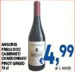 DEM Angoris Friuli Doc Cabernet/Chardonnay/Pinot Grigio offerta
