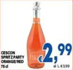 DEM Cescon Spritz Party Orange/Red offerta