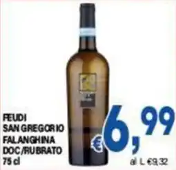 DEM Feudi San Gregorio Falanghina DOC/Rubrato offerta