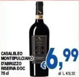 DEM Casaleleo Montepulciano d'Abruzzo Riserva DOC offerta