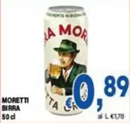 DEM Moretti birra offerta