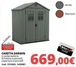Brico Io Casetta Darwin offerta