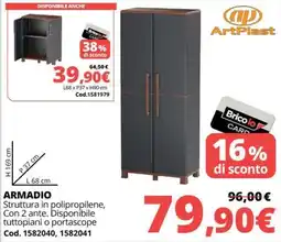 Brico Io Armadio ArtPlast offerta