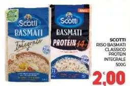 Eté Scotti riso basmati classico protein integrale offerta