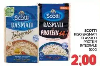 Scotti riso basmati classico protein integrale