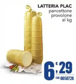 Gruppo di Palo Latteria Plac pancettone provolone offerta