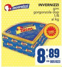 Gruppo di Palo Invernizzi Gim gorgonzola dop offerta