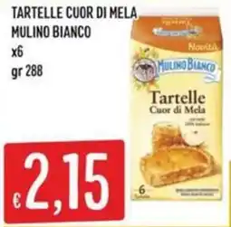 Sisa Tartelle cuor di mela Mulino Bianco offerta