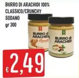 Sisa Burro di arachidi classico offerta