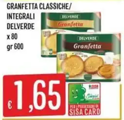 Sisa Granfetta integrali Delverde offerta