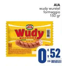 Gruppo di Palo AIA wudy wurstel formaggio offerta